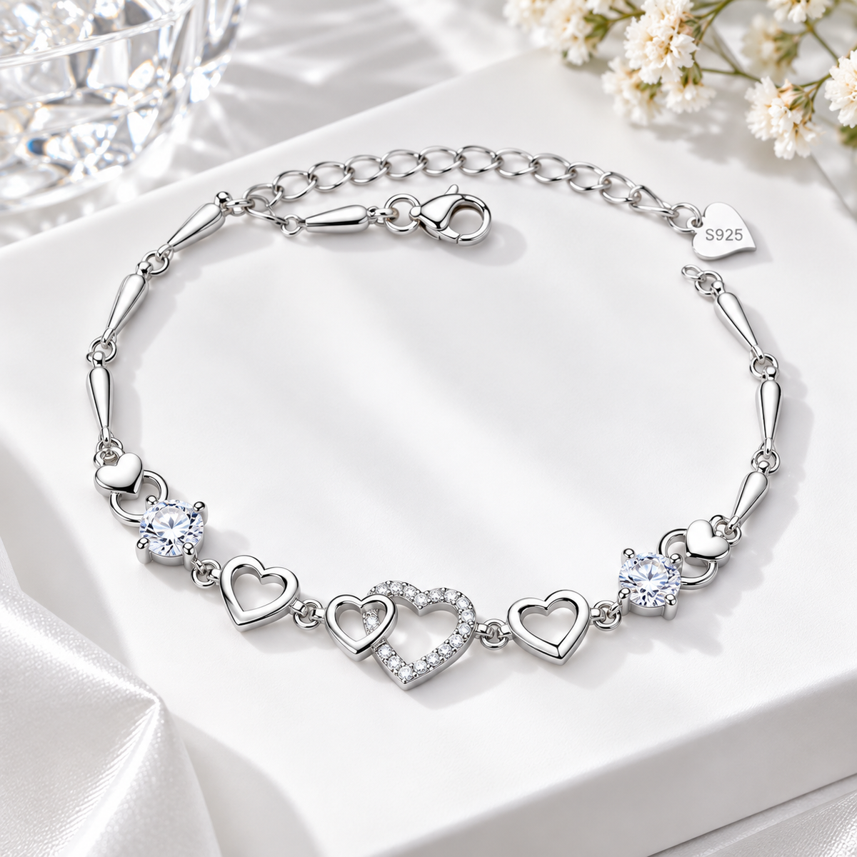 925 Silver Bracelet Wholesale Popular Fine Jewelry Link Chain