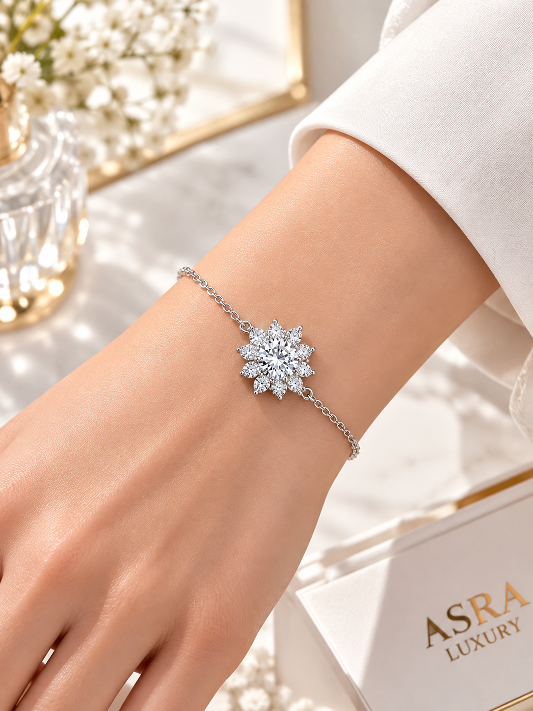 Popular Fine Jewelry Link Chain 925 Silver Bracelet