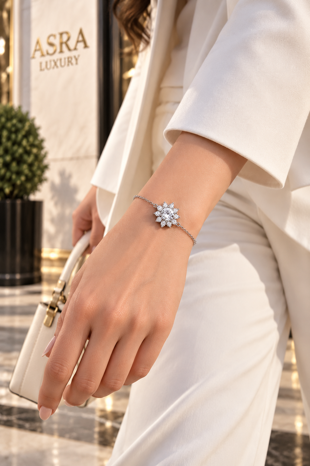 Popular Fine Jewelry Link Chain 925 Silver Bracelet