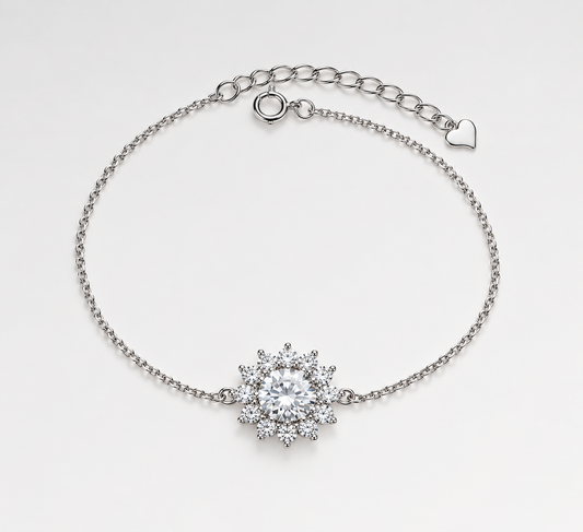 Popular Fine Jewelry Link Chain 925 Silver Bracelet